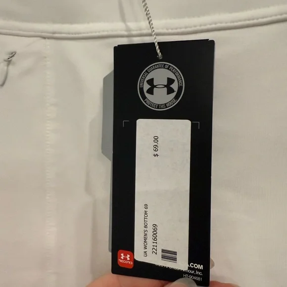 Under Armour White HeatGear Golf Skirt - Picture 4 of 5